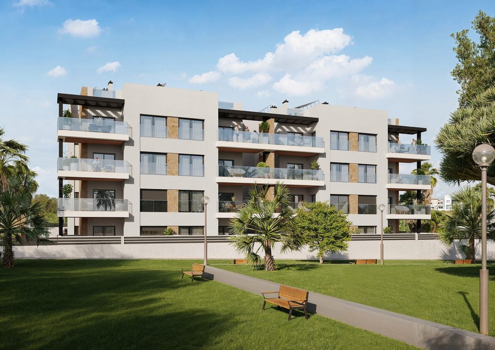 Elegantes Gartenapartment mit beheiztem Pool und Privatparkplatz