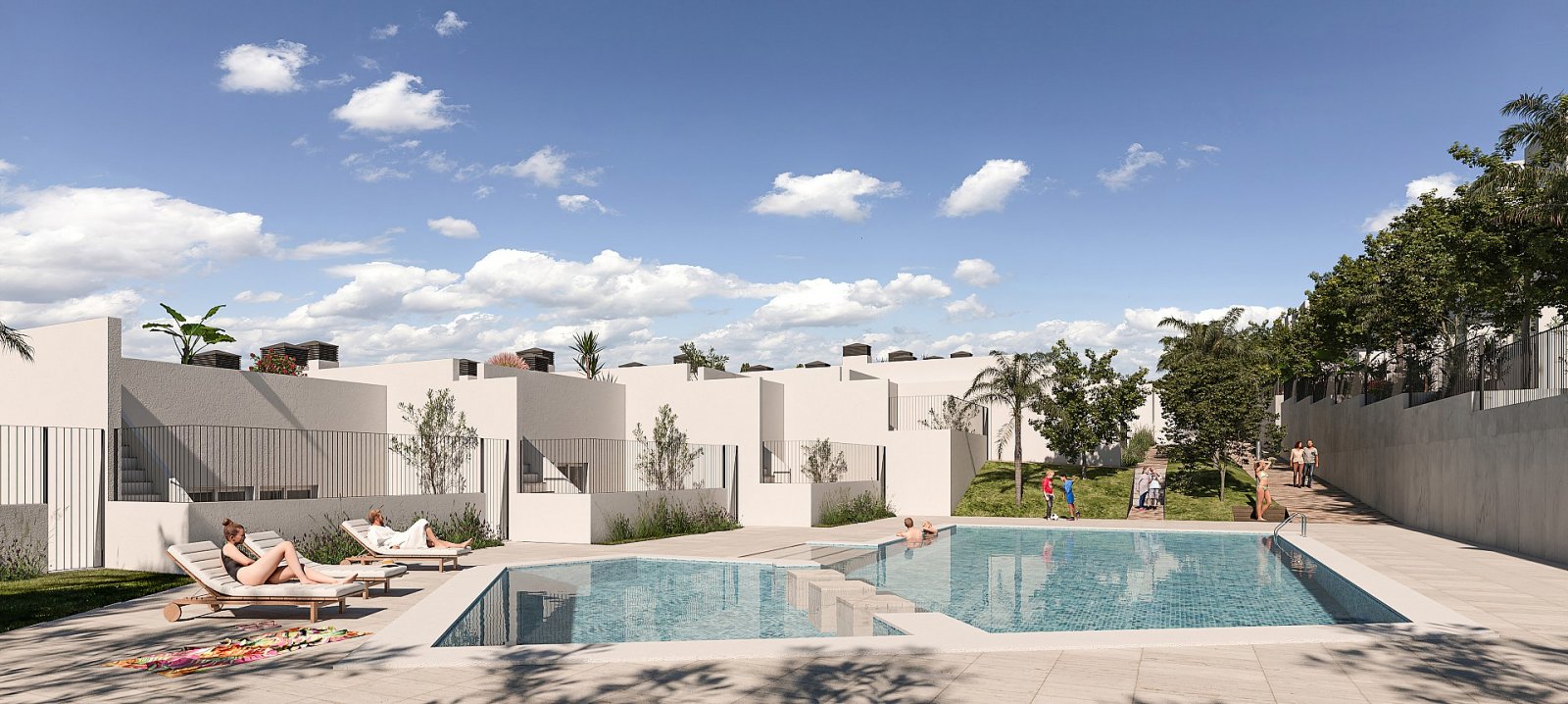 Attraktive Villa mit Garage in moderner Wohnanlage