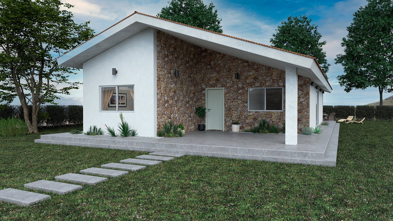 Stilvolle Villa mit Pool und großzügigem Grundstück