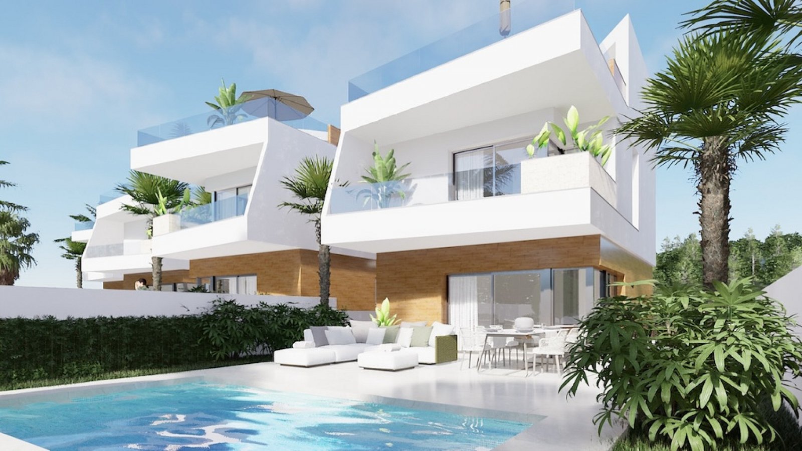 Pilar de la Horadada: Exklusive 3-Zimmer-Villa mit privatem Pool und Parkplatz 