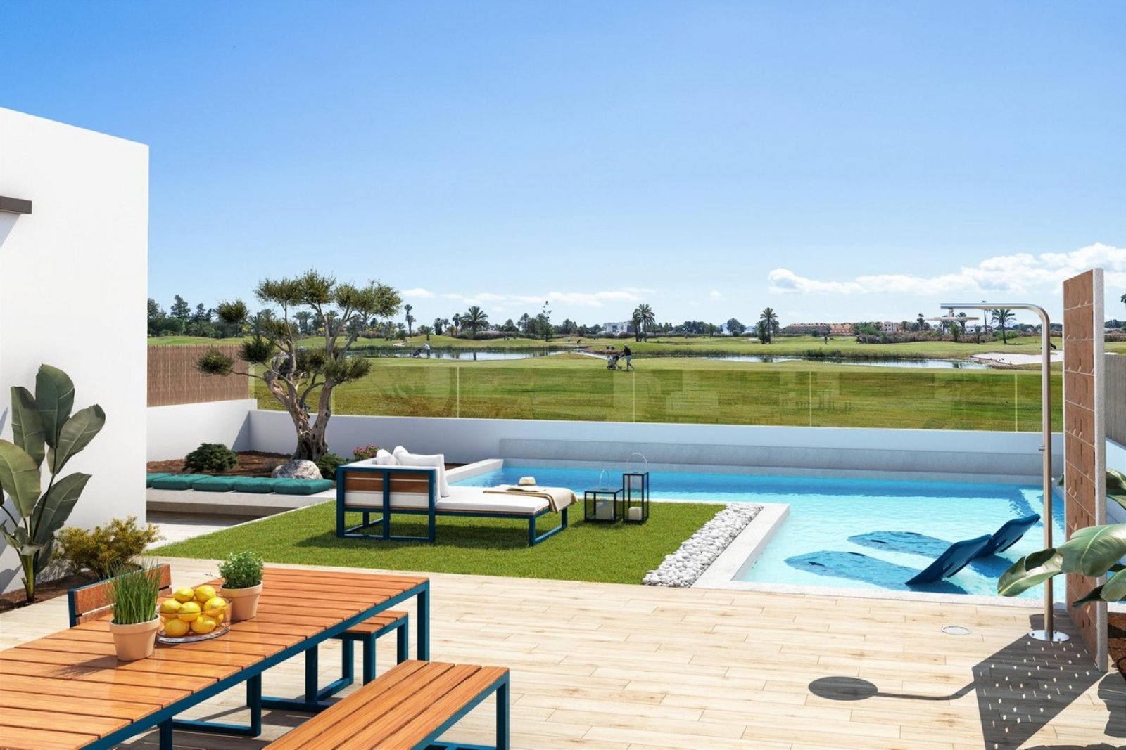 Los Alcazares: Stilvolle Villa mit Keller und eigenem Grundstück 
