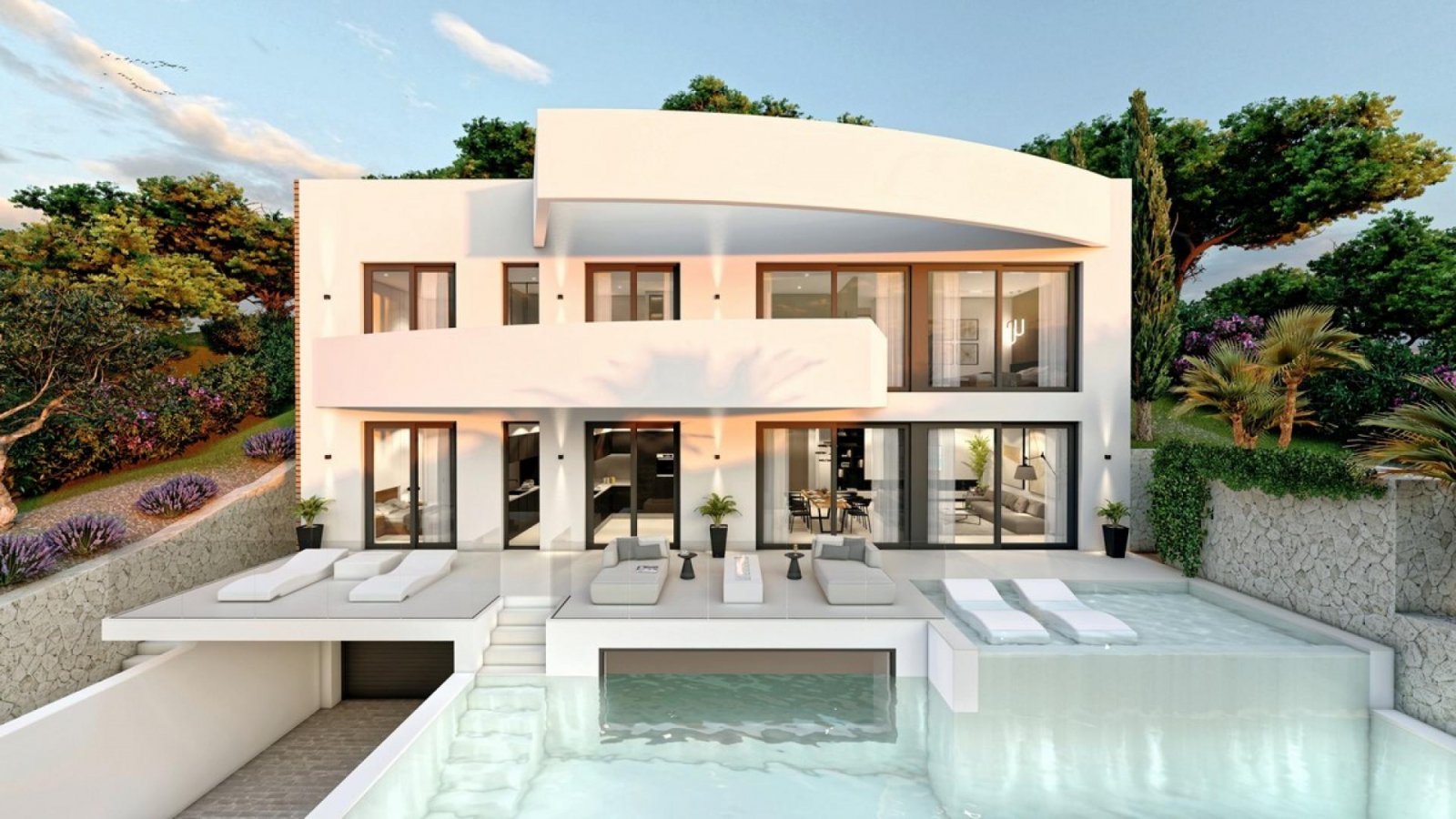 Altea: Exklusive Luxusvilla mit Infinity-Pool 
