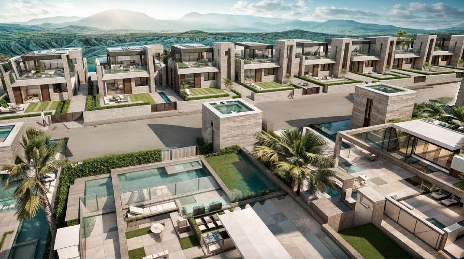 Mediterraner Wohnkomfort mit Pool und Parkplatz