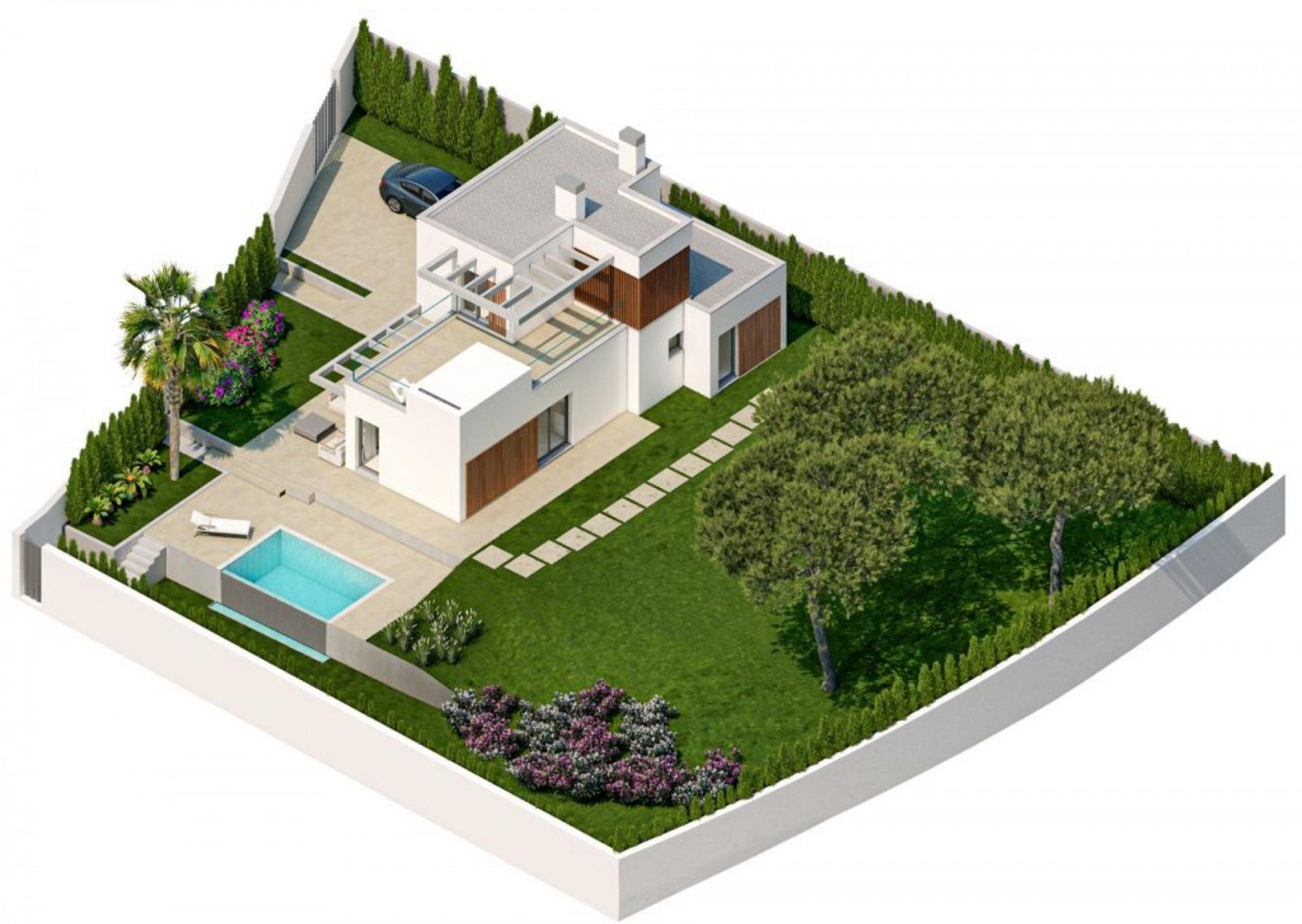 Traumvilla mit Pool in exklusiver Wohnanlage