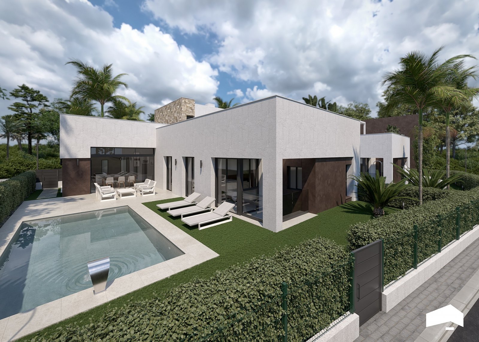 Moderne Villa in exklusiver Resortanlage