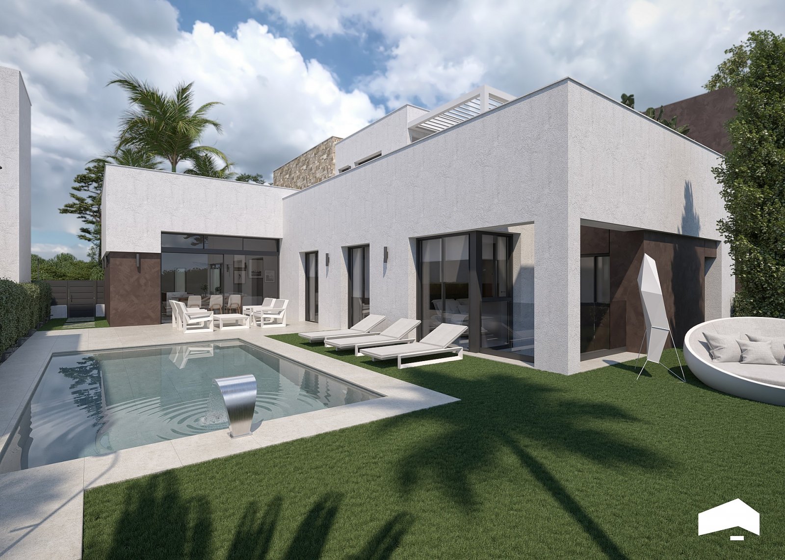 Moderne Villa in exklusiver Resortanlage
