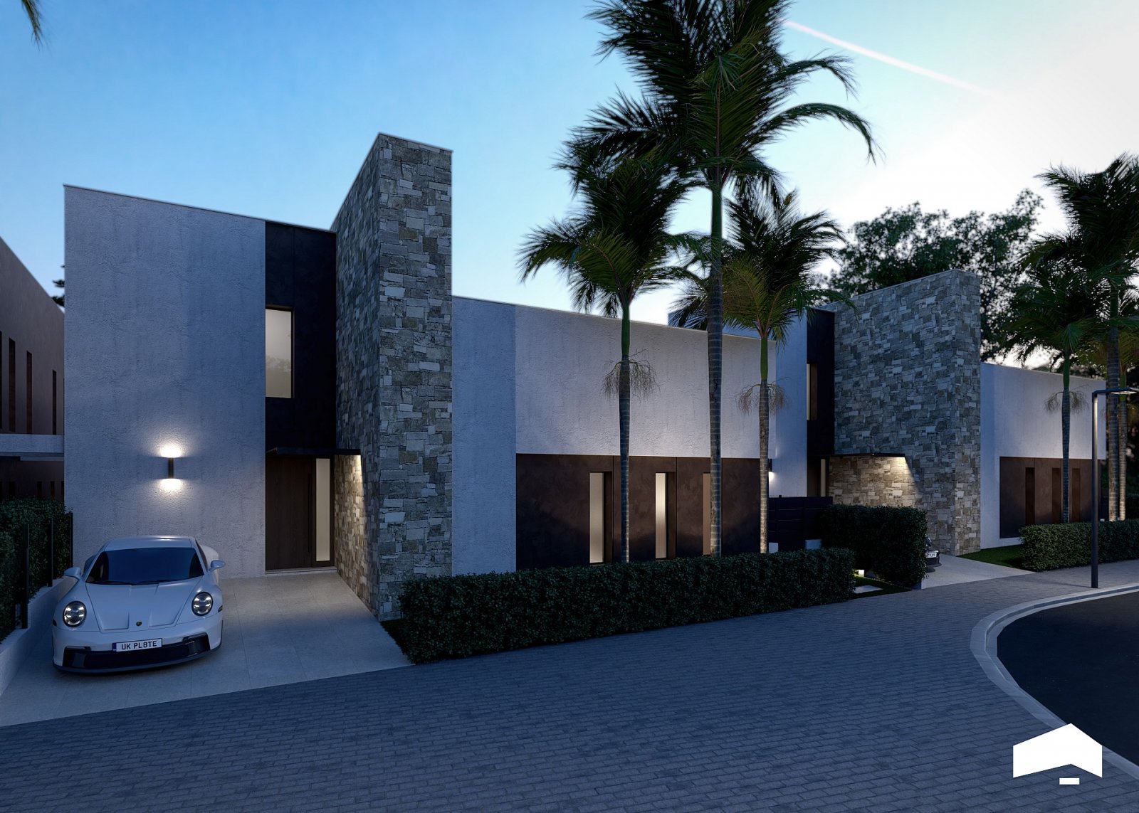 Moderne Villa in exklusiver Resortanlage