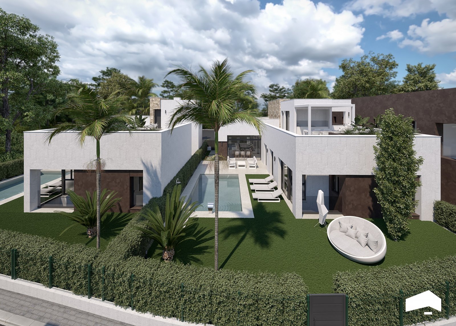 Moderne Villa in exklusiver Resortanlage