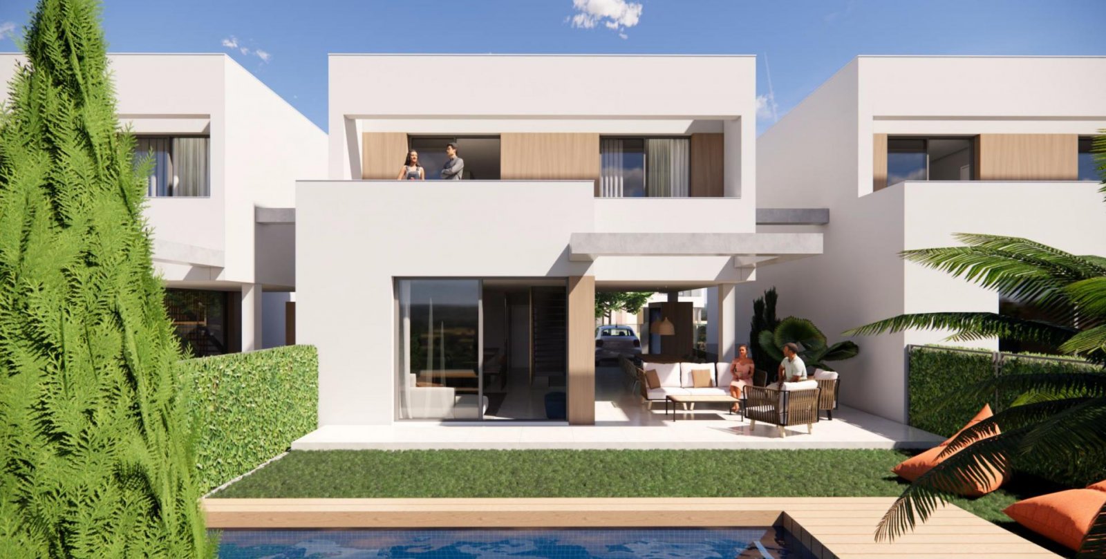 Moderne Villa mit Pool in Los Alcázares