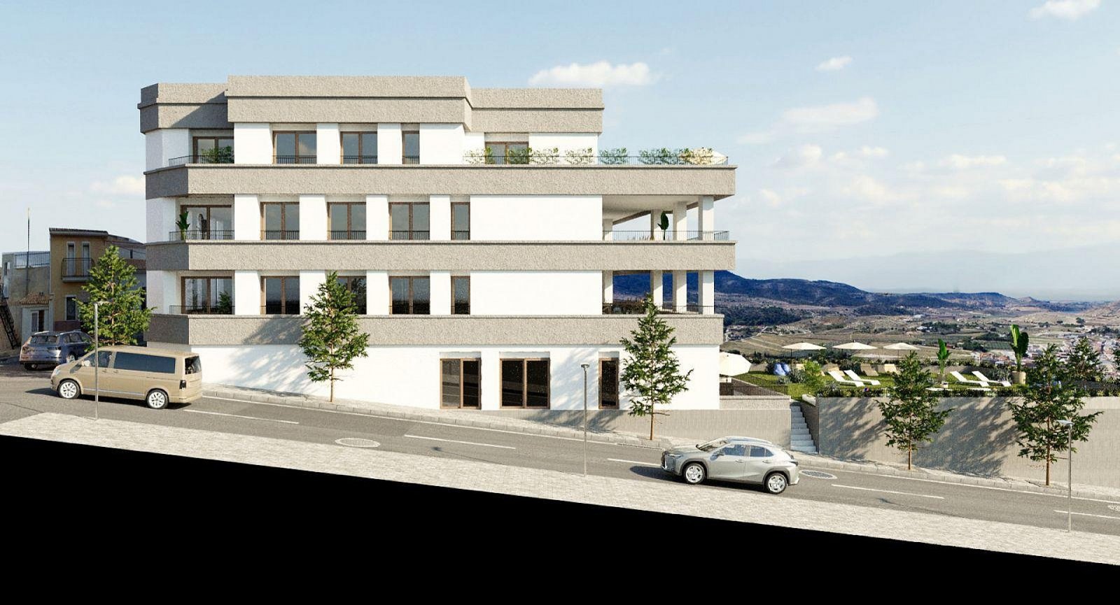 Exklusive Neubau-Apartments mit Pool in traumhafter Weinbergkulisse