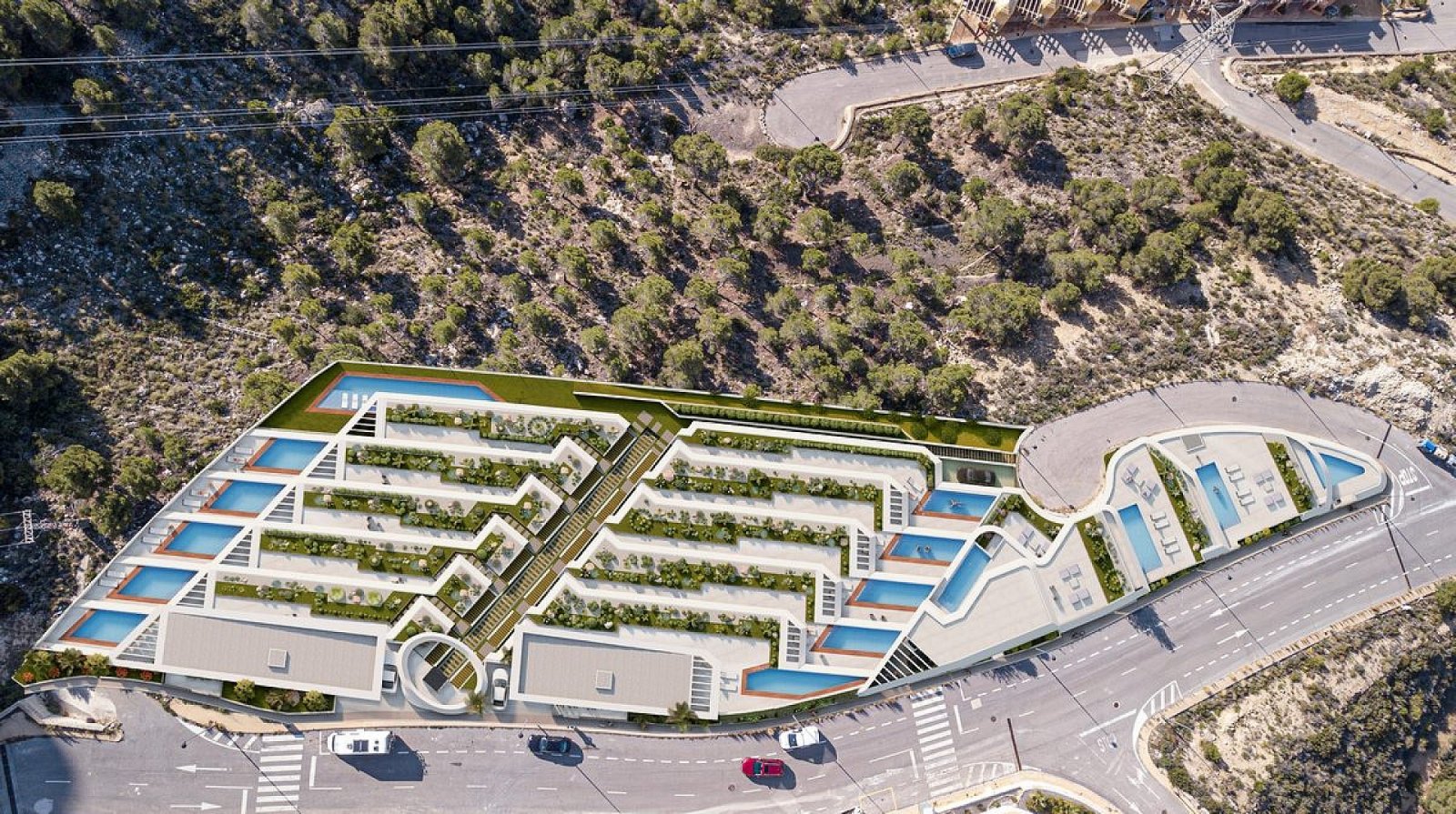 Moderne Luxusvilla mit privatem Pool und Terrasse