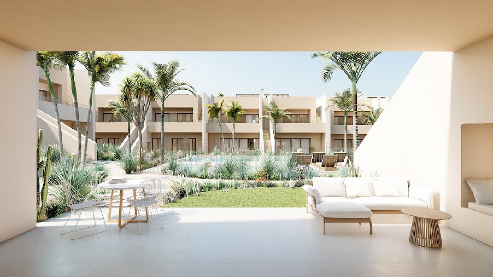Roda Golf: Wohnen im Grünen – Apartment mit Pool 
