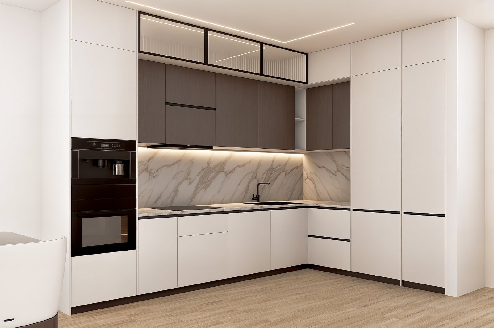 Modernes Apartment mit Solarium und Pool