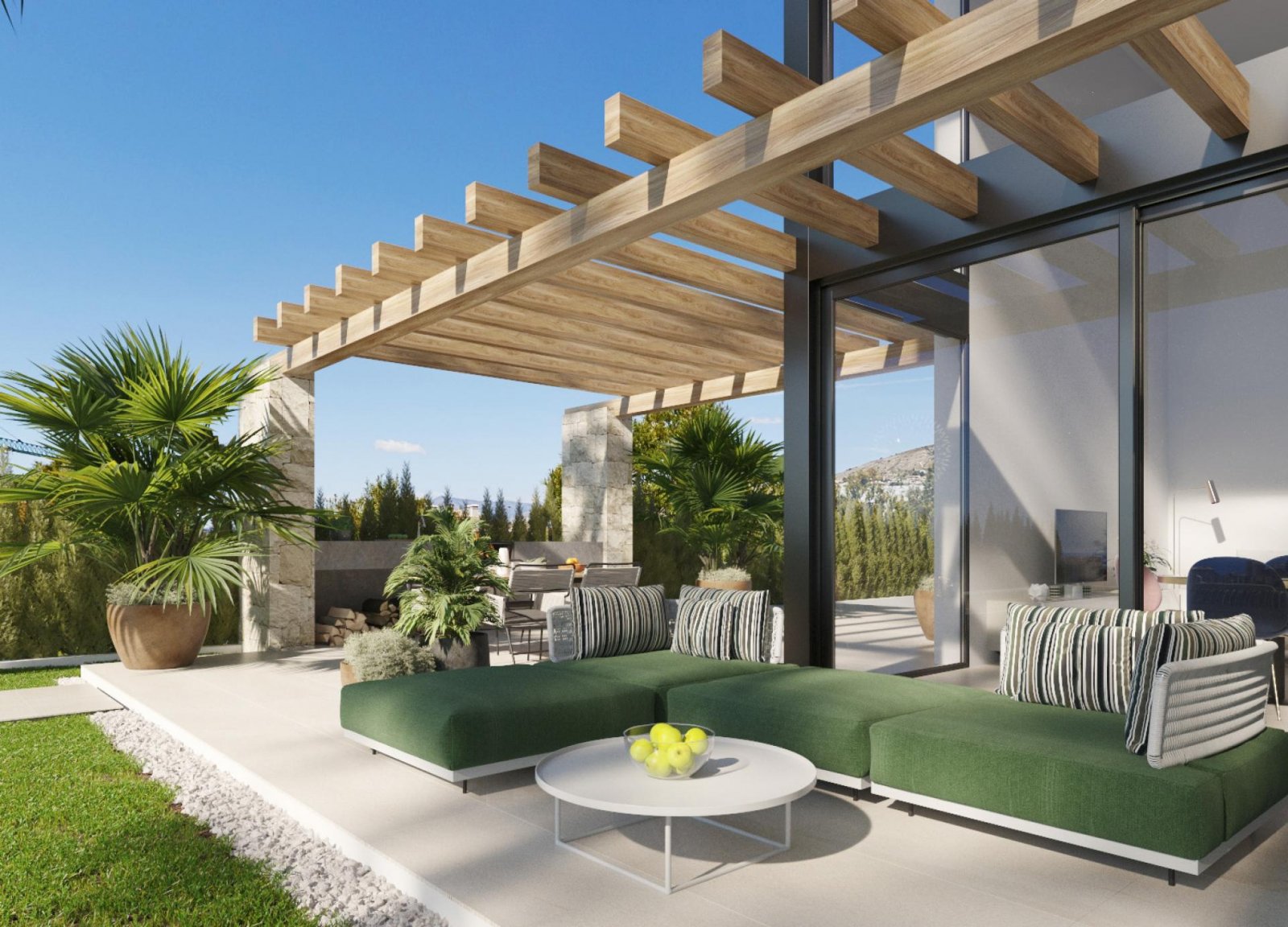 Exklusive Neubauvilla mit Pool, 3 Schlafzimmern & Privatparkplatz
