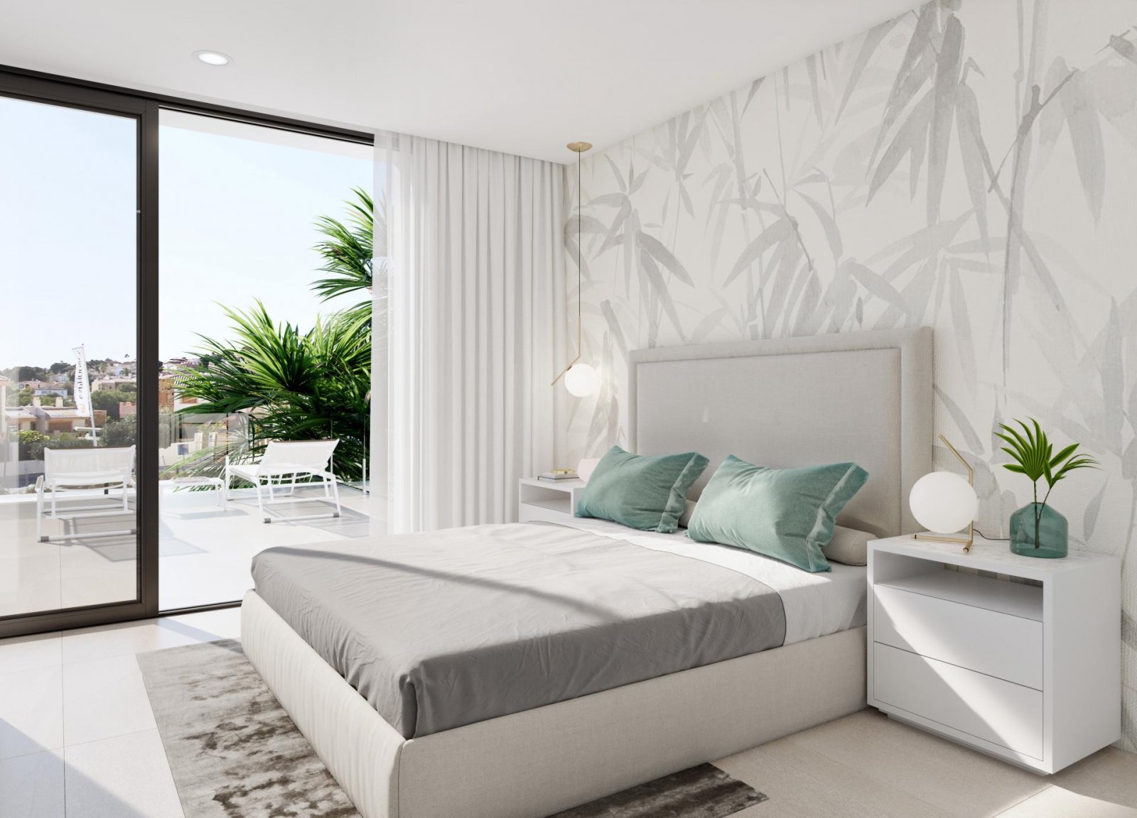 Exklusive Neubauvilla mit Pool, 3 Schlafzimmern & Privatparkplatz