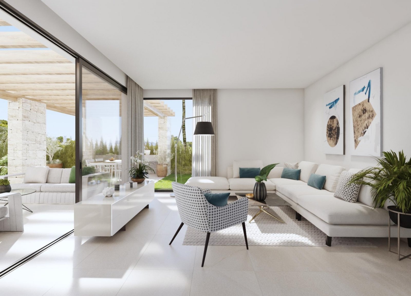 Exklusive Neubauvilla mit Pool, 3 Schlafzimmern & Privatparkplatz