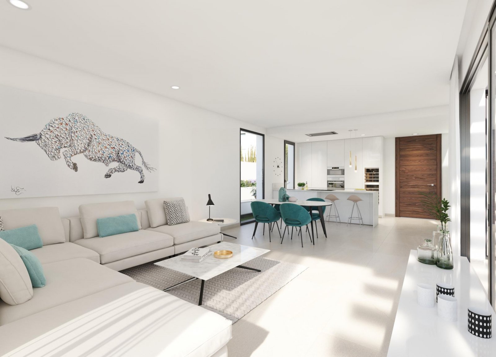 Exklusive Neubauvilla mit Pool, 3 Schlafzimmern & Privatparkplatz