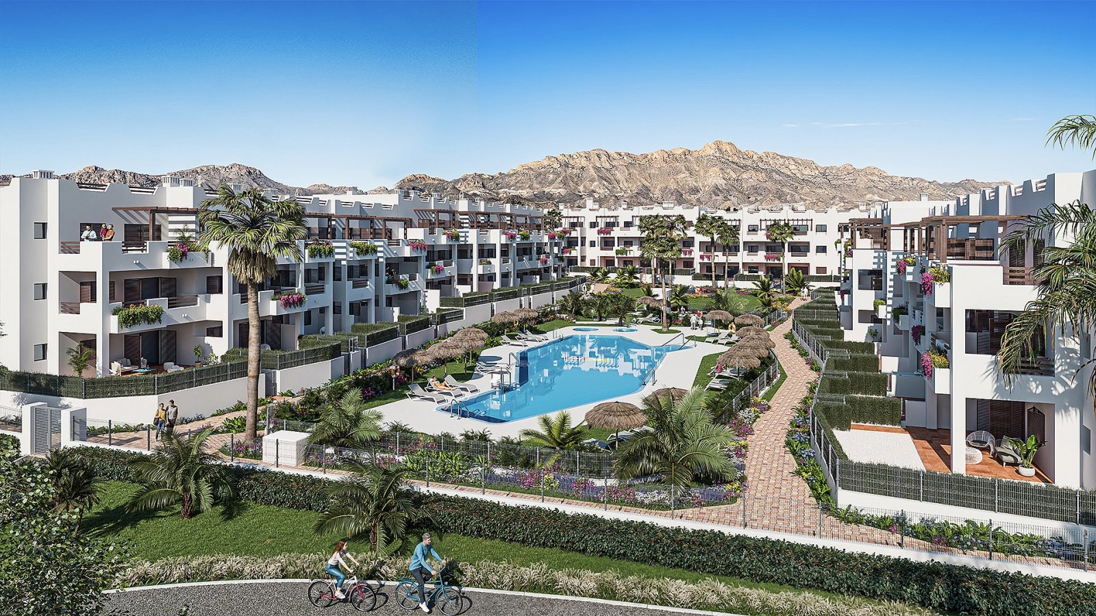 Stilvolles Wohnen mit Terrasse und Pool