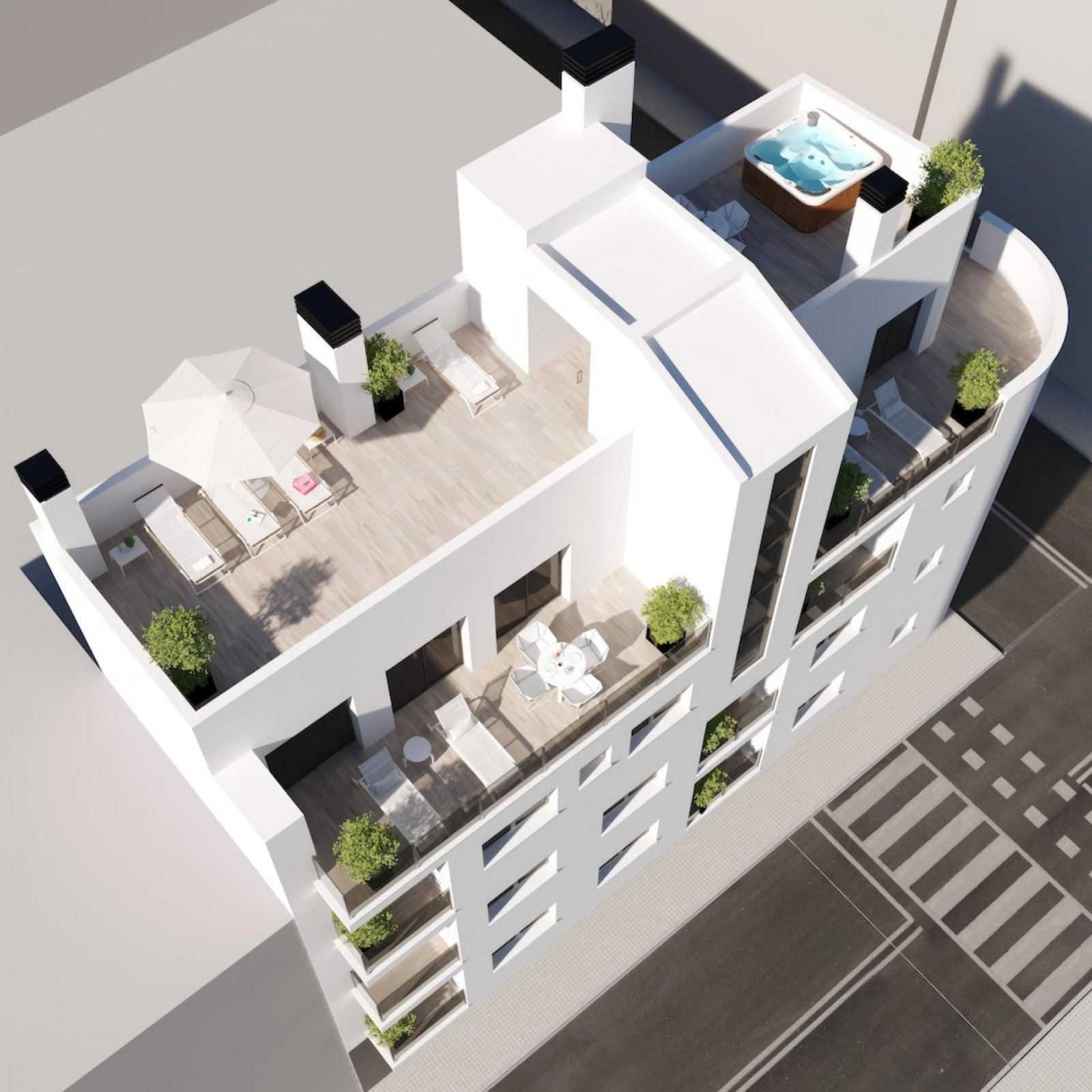 Exklusives Apartment mit Poolzugang