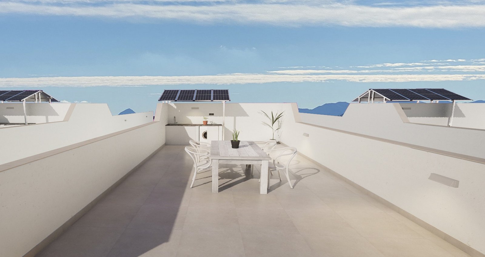 Moderne Villa mit privatem Pool und Carport