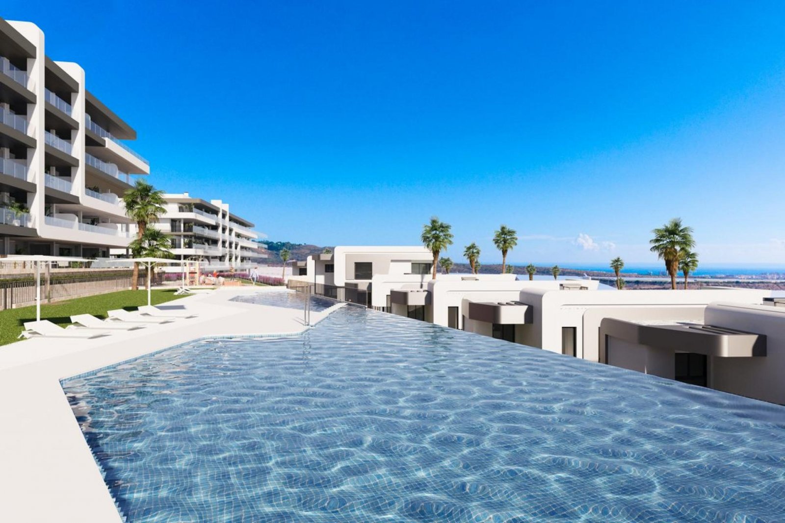 Mutxamel: Elegantes Apartment mit Garten & Pool 