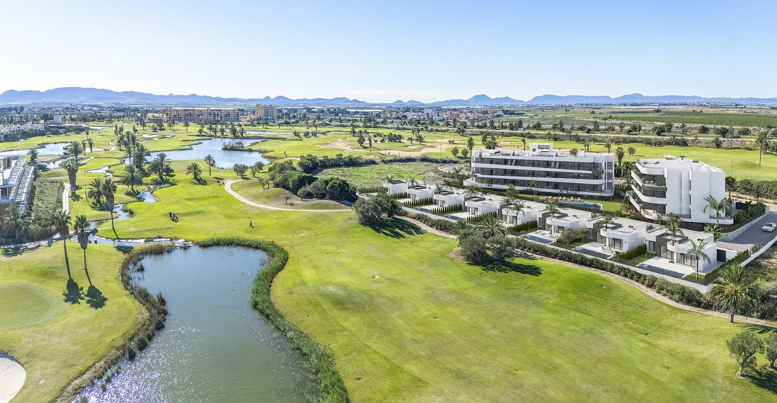 Los Alcazares: Freizeit und Erholung pur: Apartment mit Pool, Terrasse und Tiefgarage am La Serena Golf 