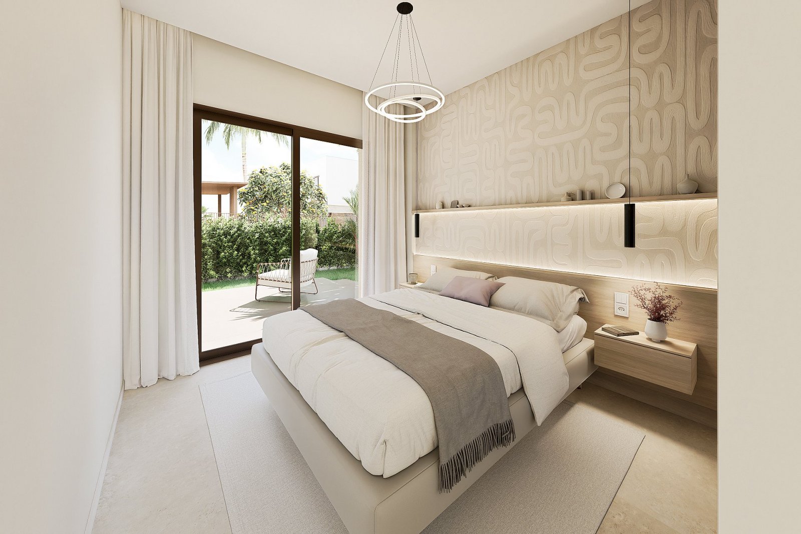 Exklusives 3-Zimmer-Apartment mit Garten & Pool