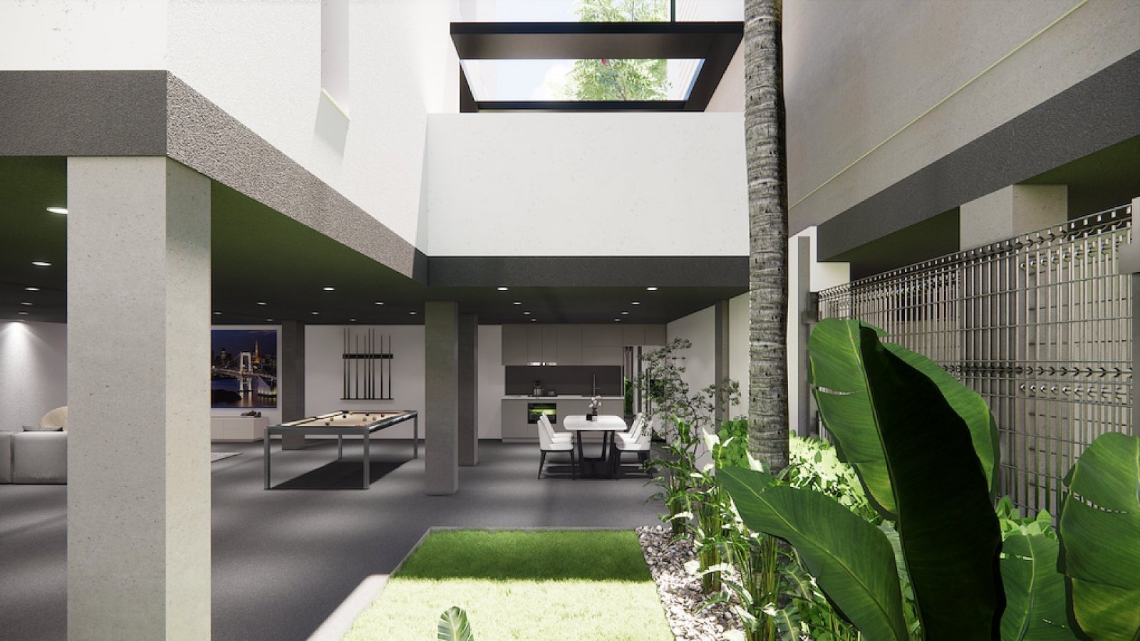 Luxuswohnen in exklusiven Villen mit Pool und Garten