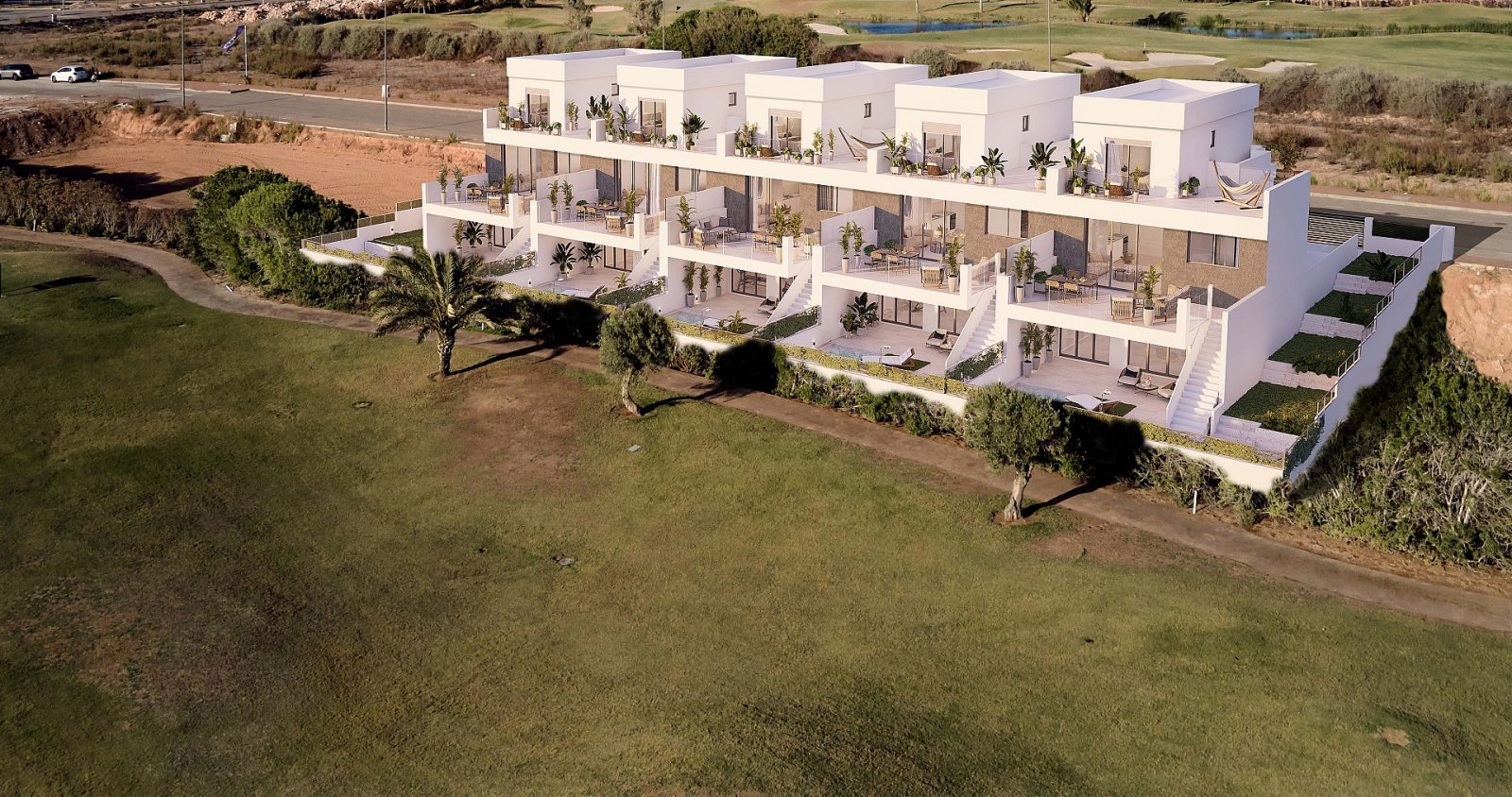Los Alcazares: Luxus-Villa mit privatem Pool und Garage 