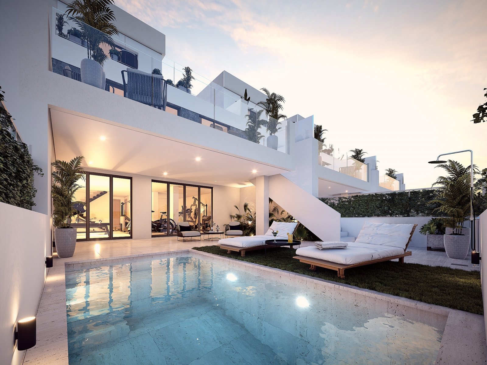 Luxus-Villa mit privatem Pool und Garage