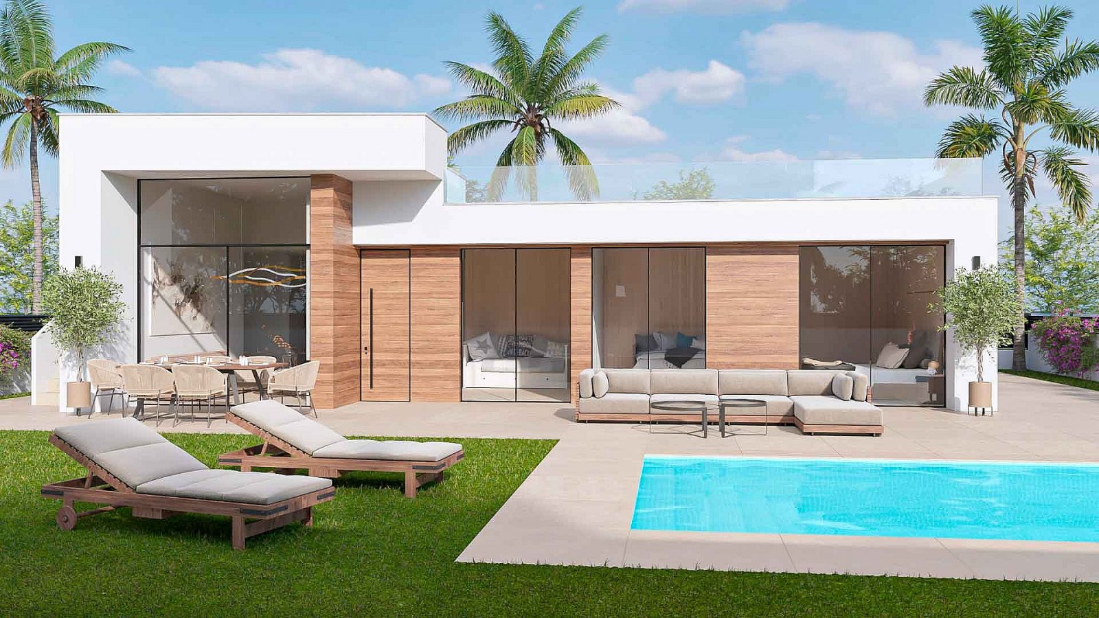 Condado de Alhama: Exklusive 3-Zimmer-Villa mit eigenem Pool 