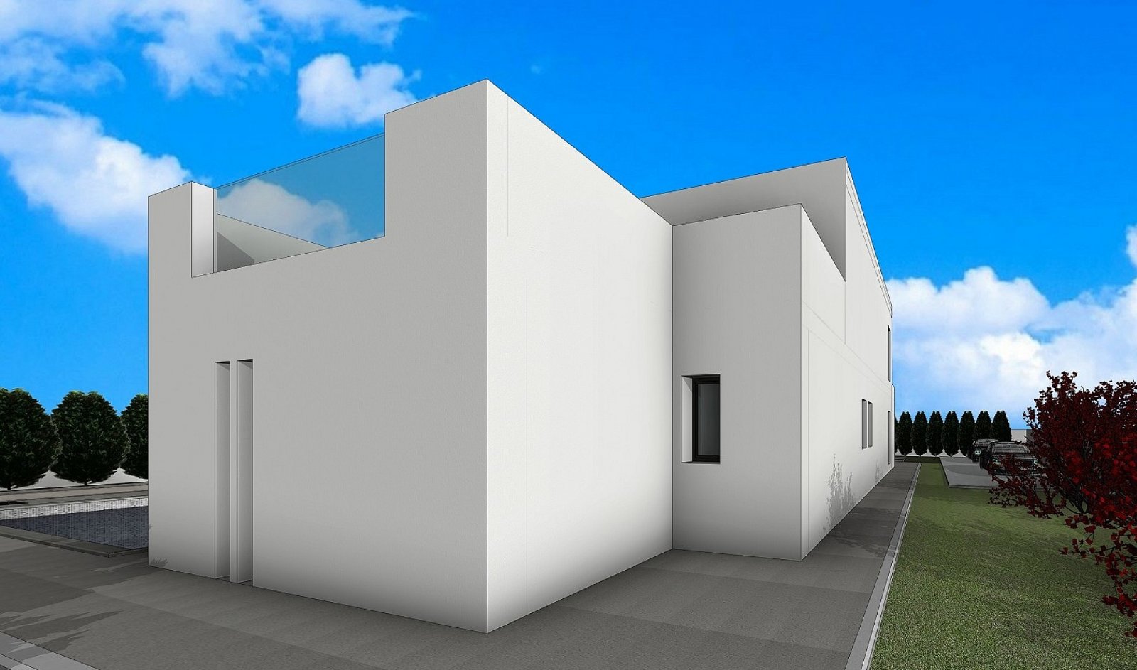 Moderne Stone Homes mit Pool und eigenem Grundstück