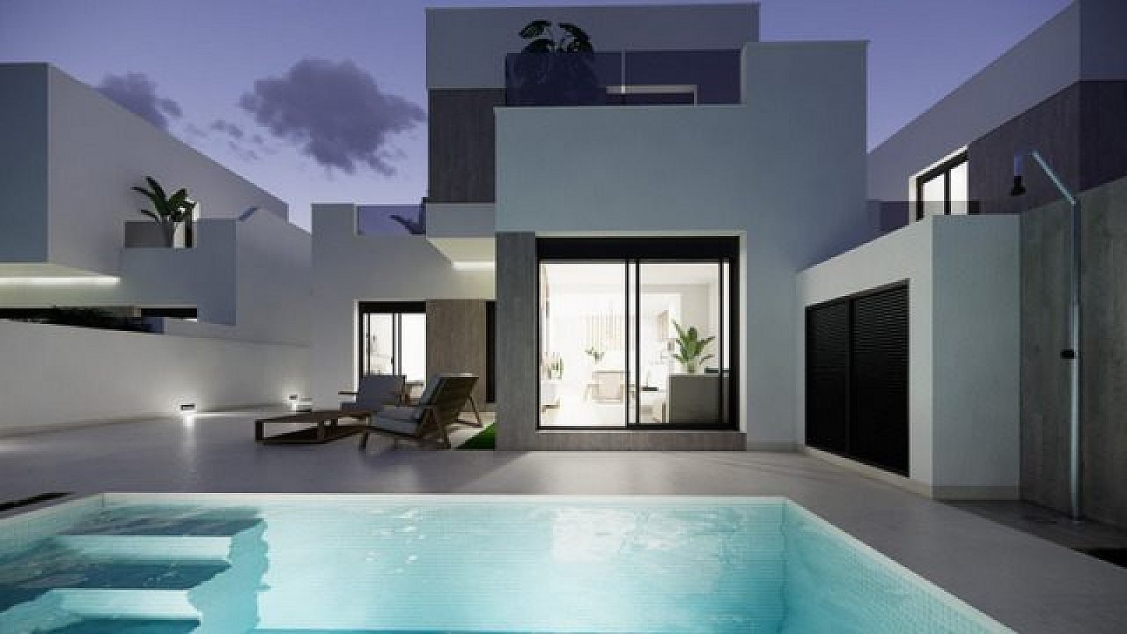 Stilvoll wohnen: Villa mit Pool & 3 Schlafzimmern