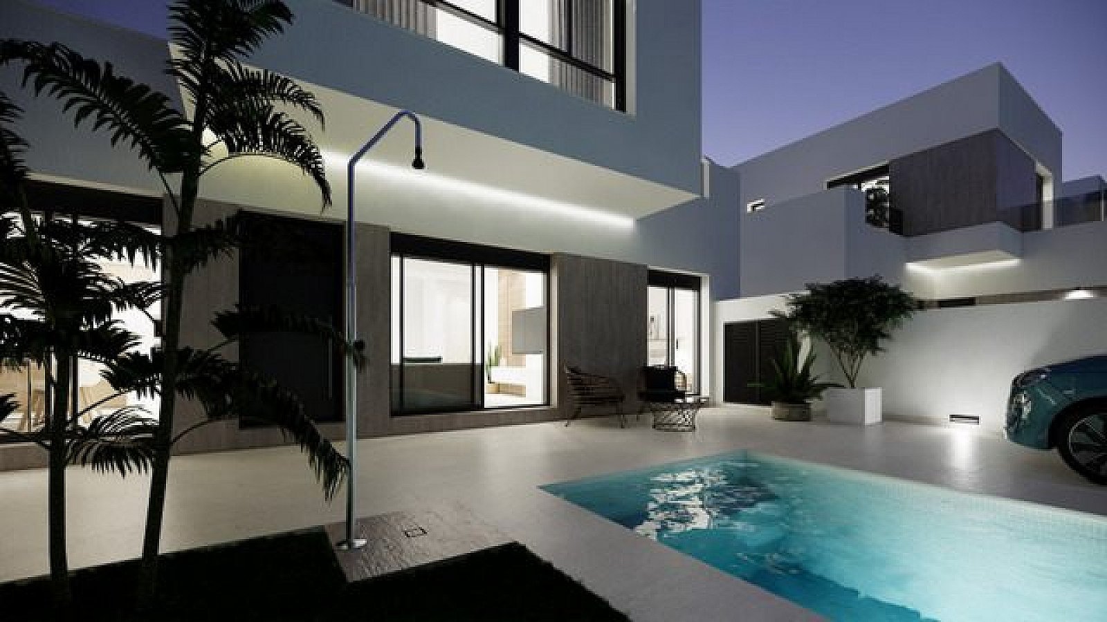 Stilvoll wohnen: Villa mit Pool & 3 Schlafzimmern
