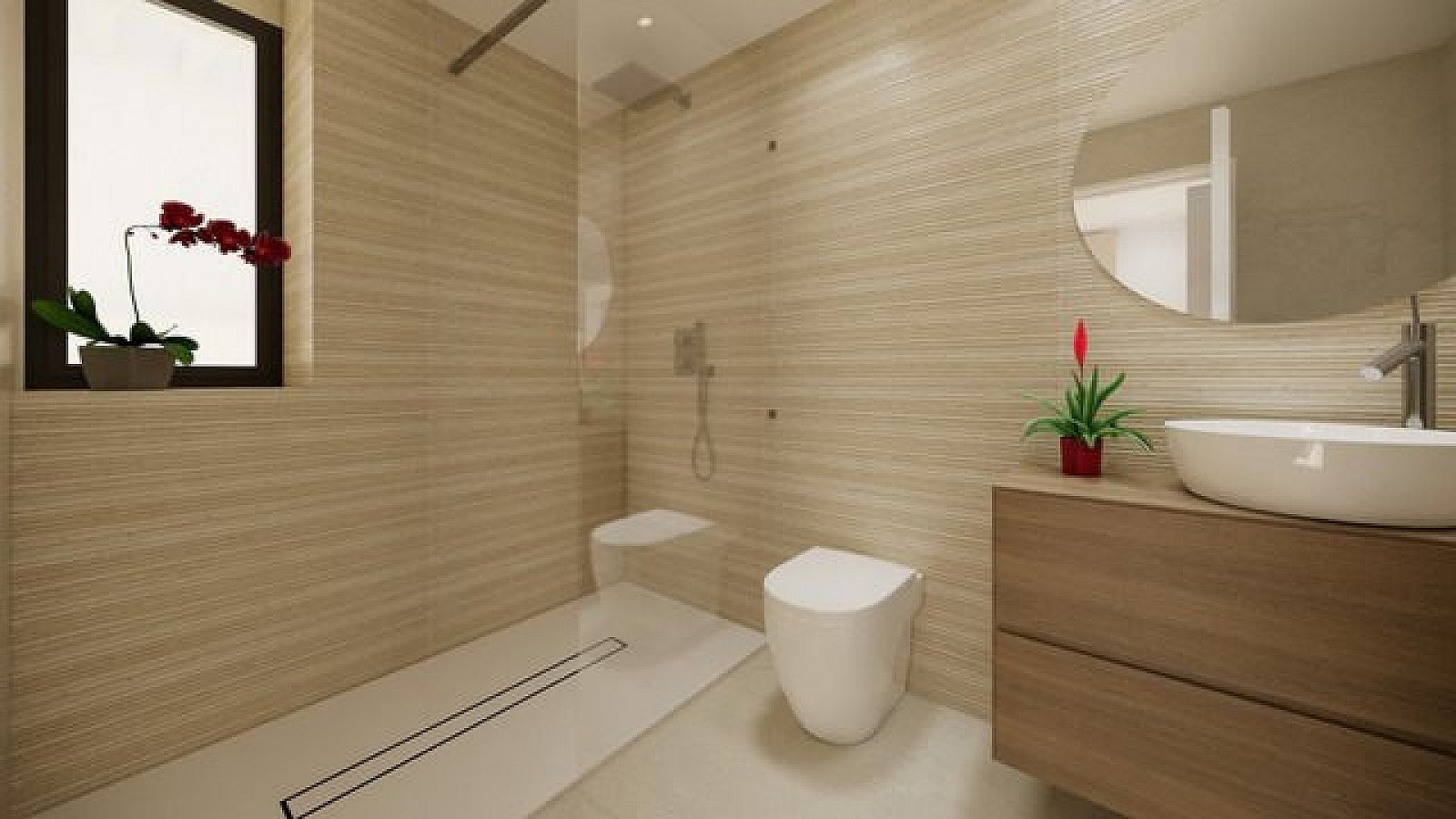 Stilvoll wohnen: Villa mit Pool & 3 Schlafzimmern