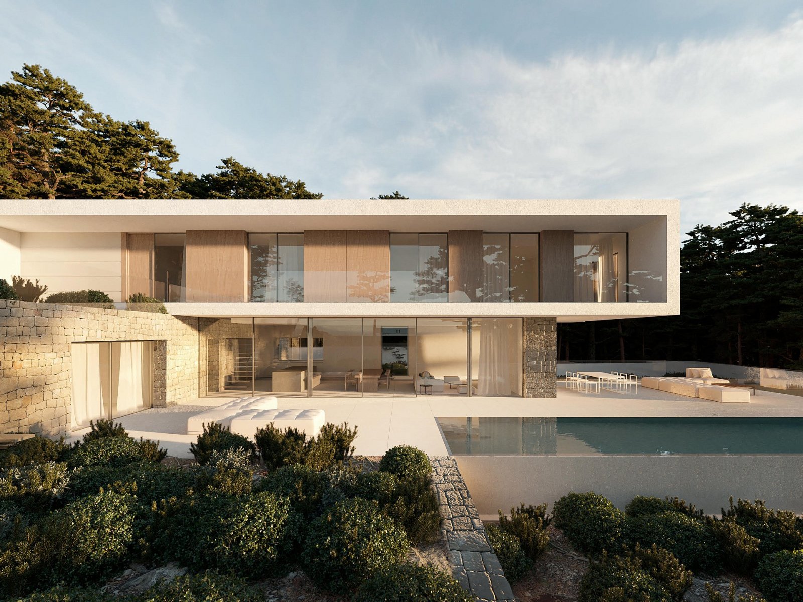 Exklusive Luxusvilla mit Infinity-Pool und modernem Design