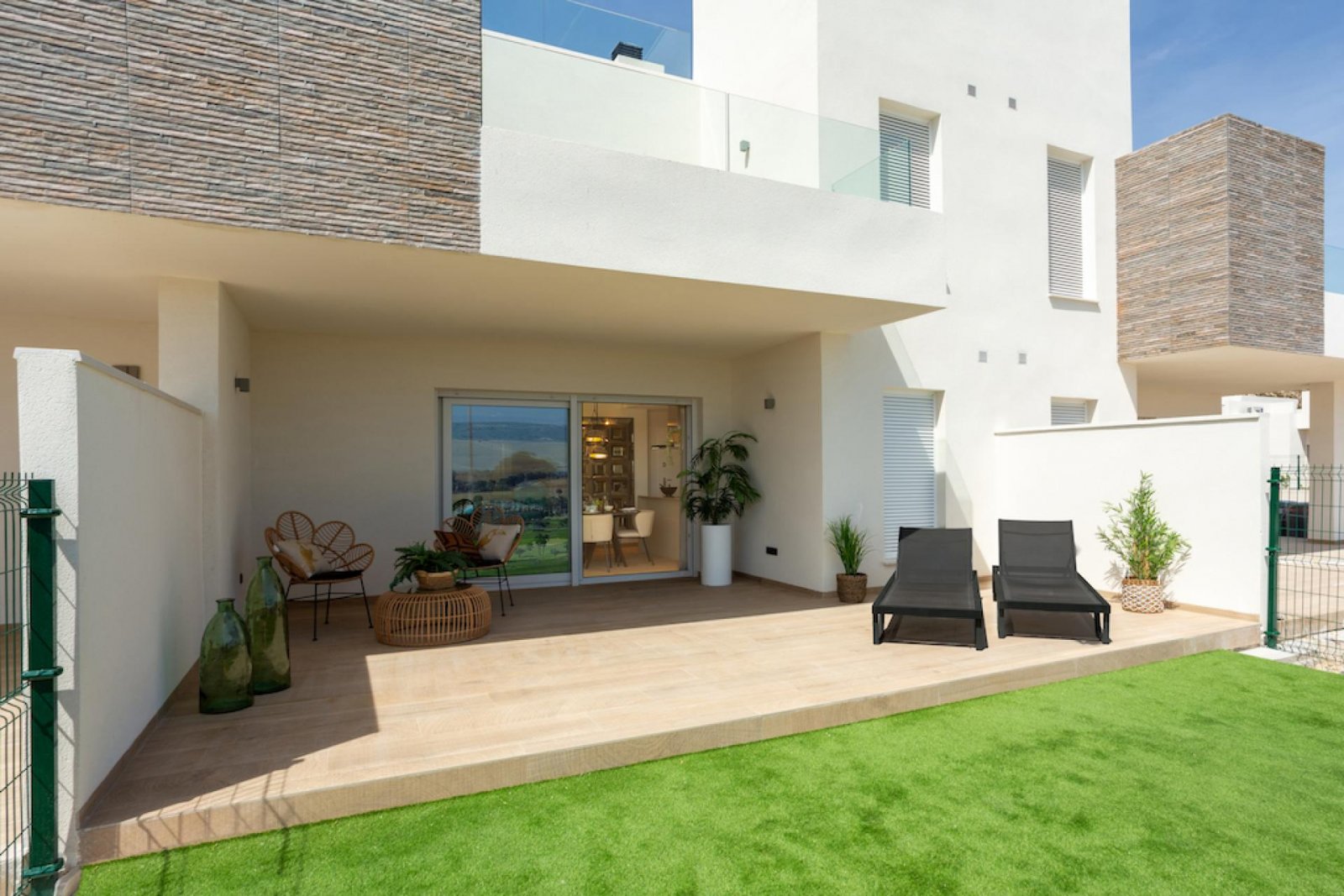 La Finca Golf: Elegantes Apartment mit Garten, 3 Schlafzimmern und privatem Komfort 