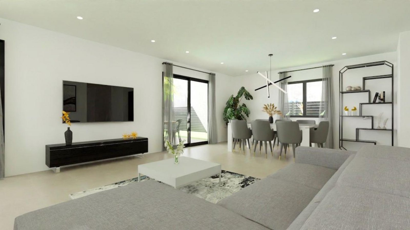 Moderne Villa mit 3 Schlafzimmern & Pooloption