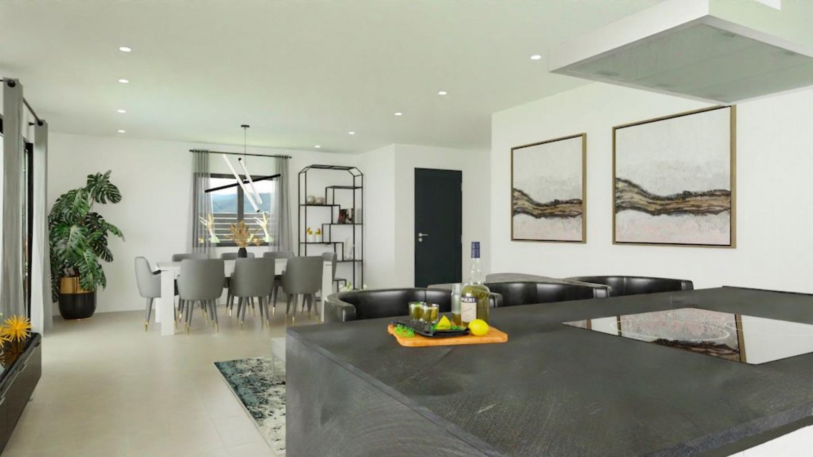 Moderne Villa mit 3 Schlafzimmern & Pooloption