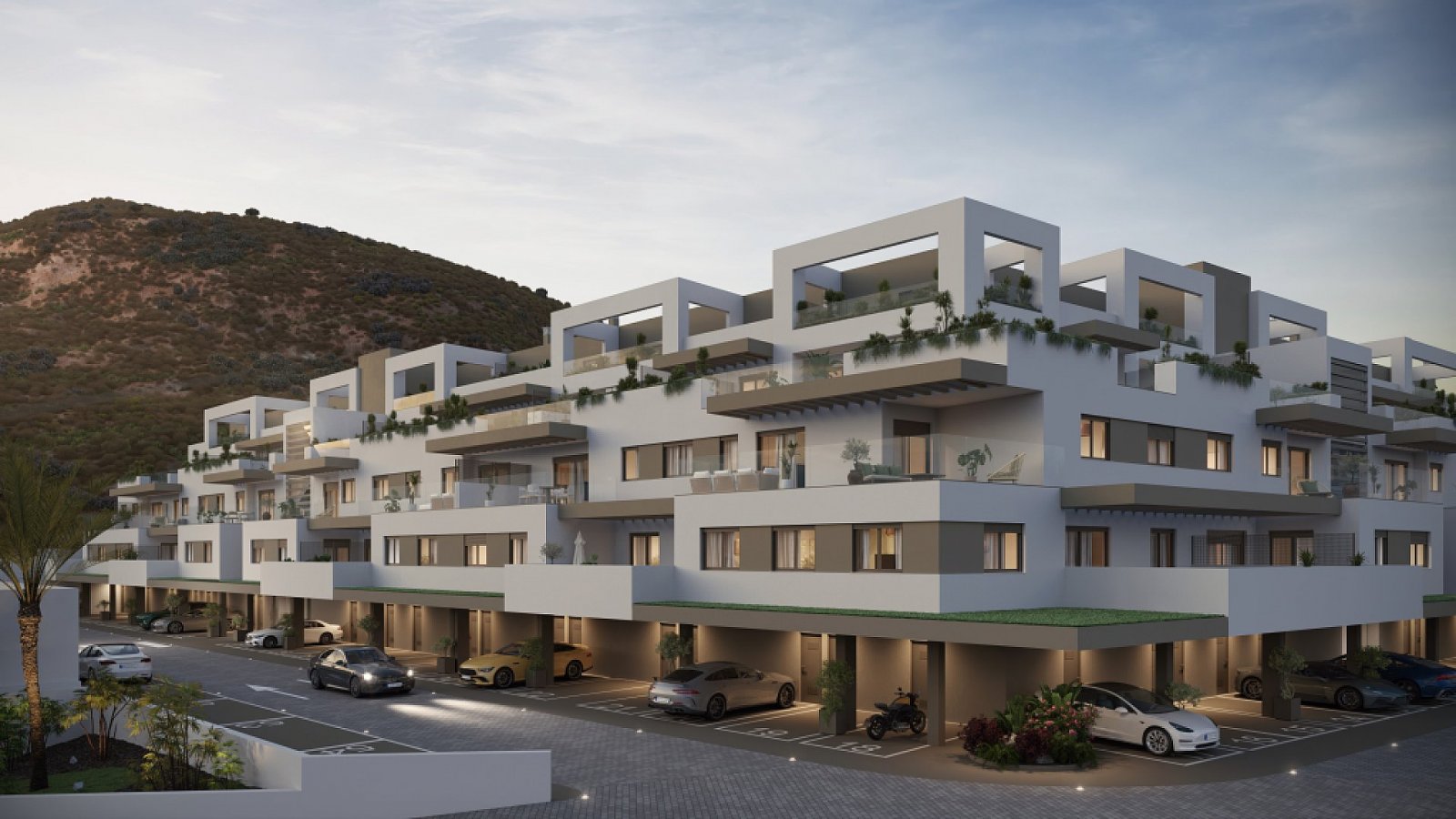 San Juan de los Terreros: Modernes Apartment mit Terrasse, Meerblick & Pool 