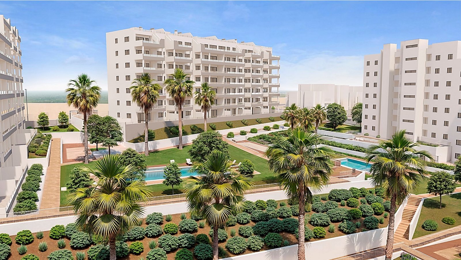 San Miguel de Salinas: Wohnkomfort mit Solarium und Panoramablick 