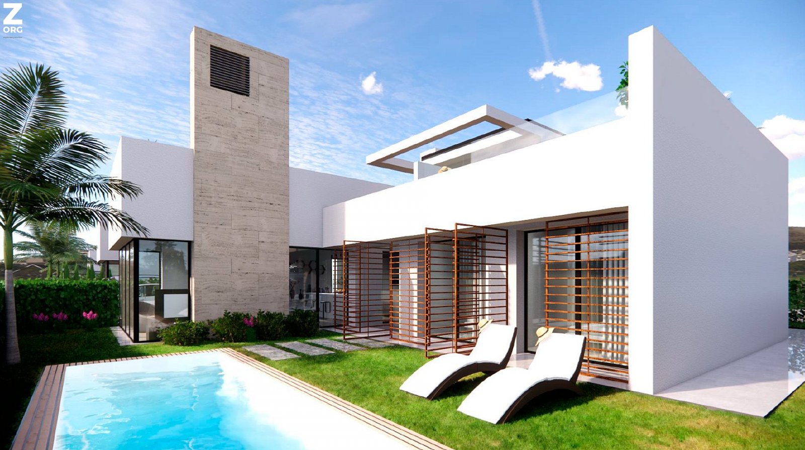 Traumhafte 3-Zimmer-Villa mit eigenem Pool