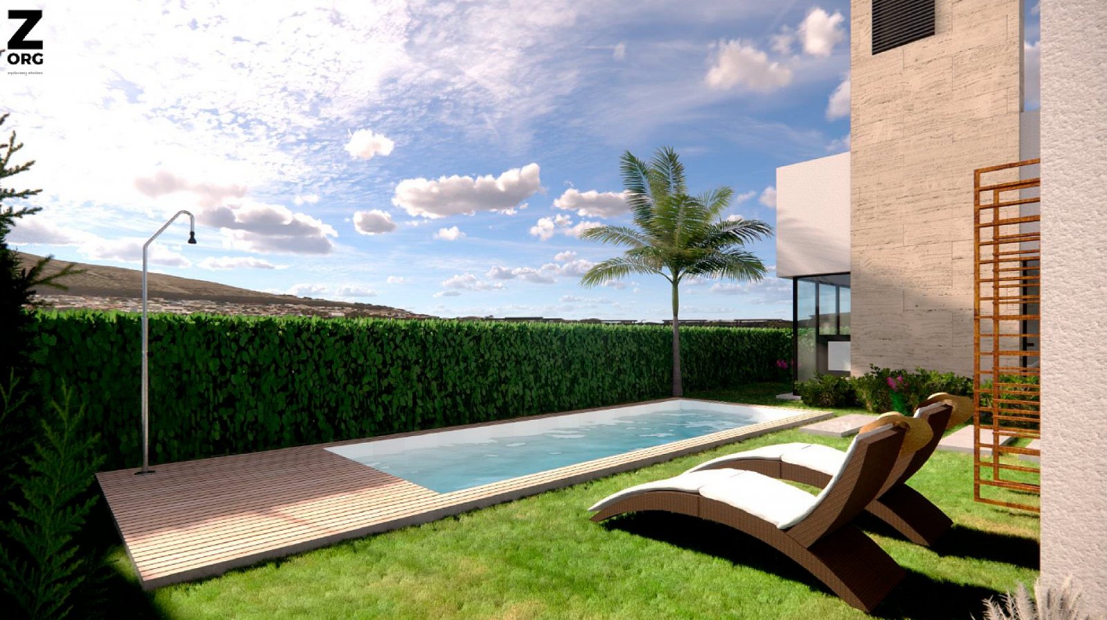 Traumhafte 3-Zimmer-Villa mit eigenem Pool