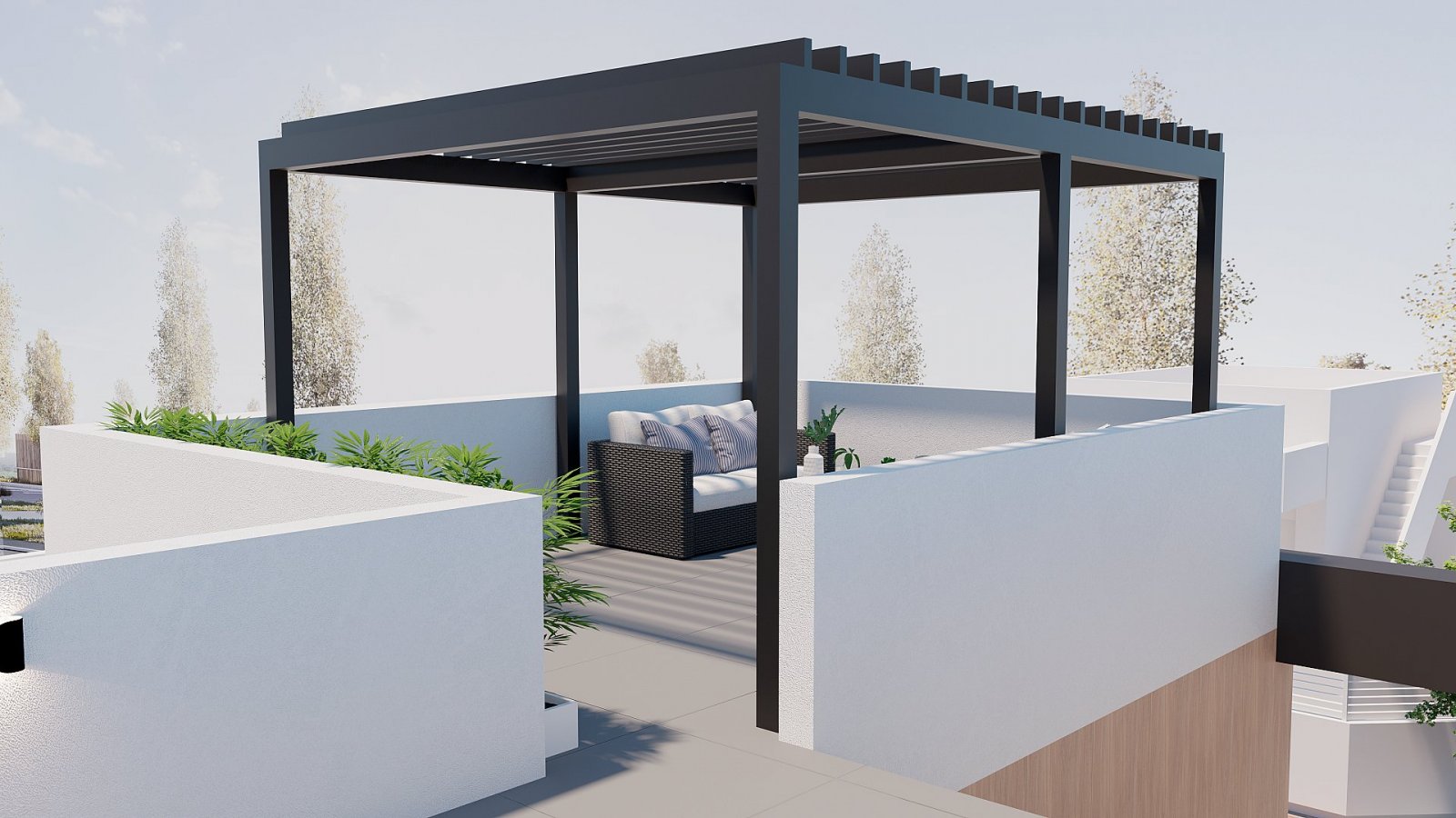 Stilvolle Villa mit Solarium und Pool