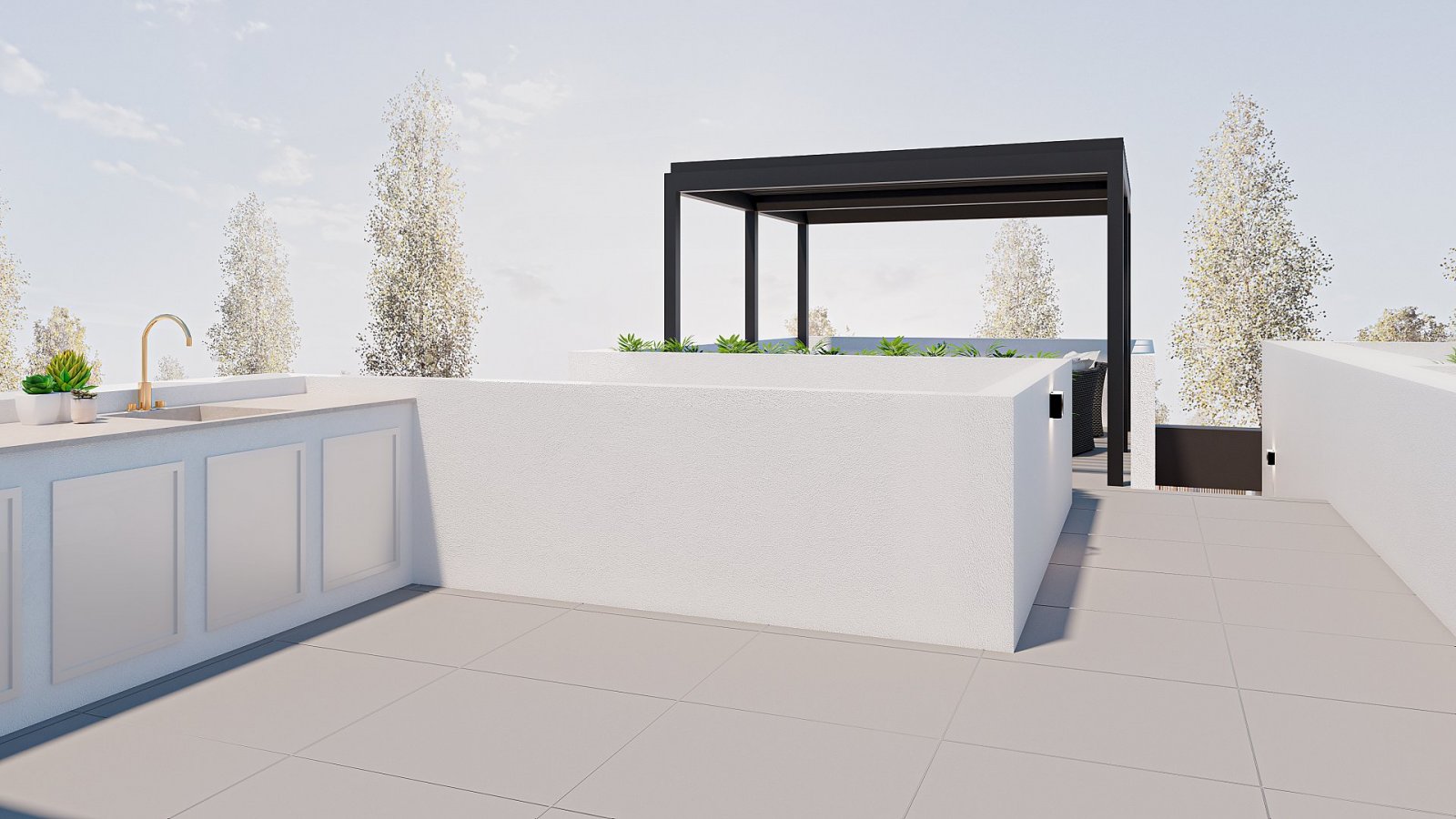 Stilvolle Villa mit Solarium und Pool