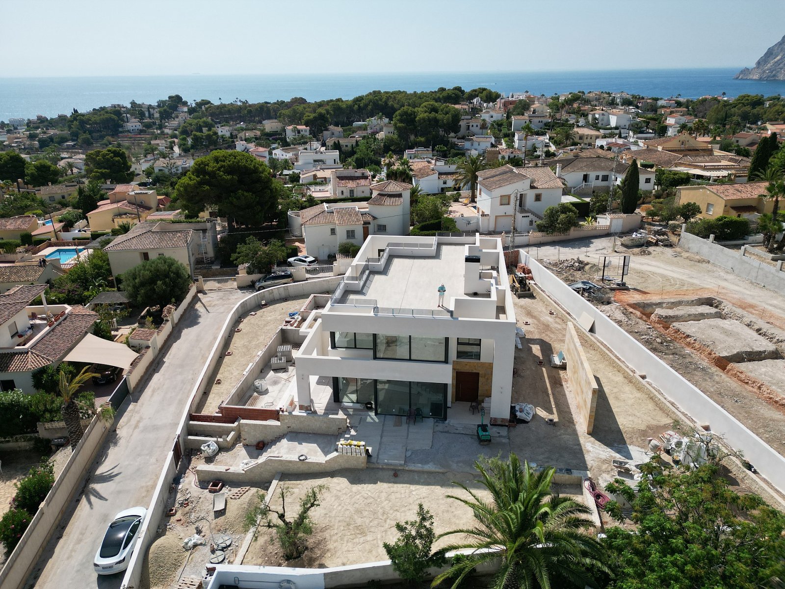 Luxusvilla mit Infinity-Pool und atemberaubendem Meerblick