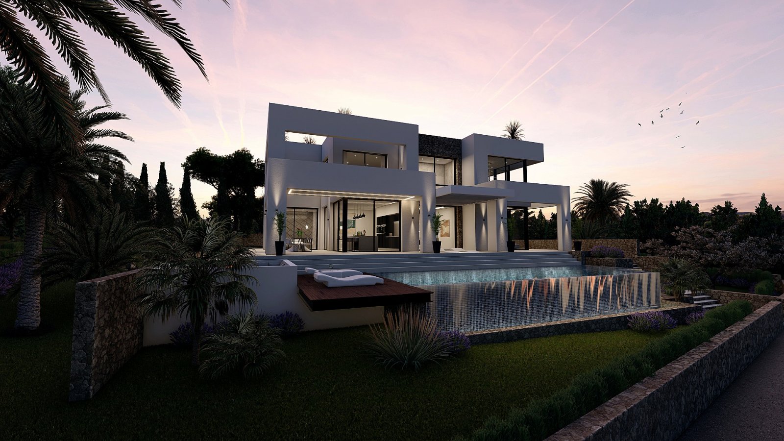 Luxusvilla mit Infinity-Pool und atemberaubendem Meerblick