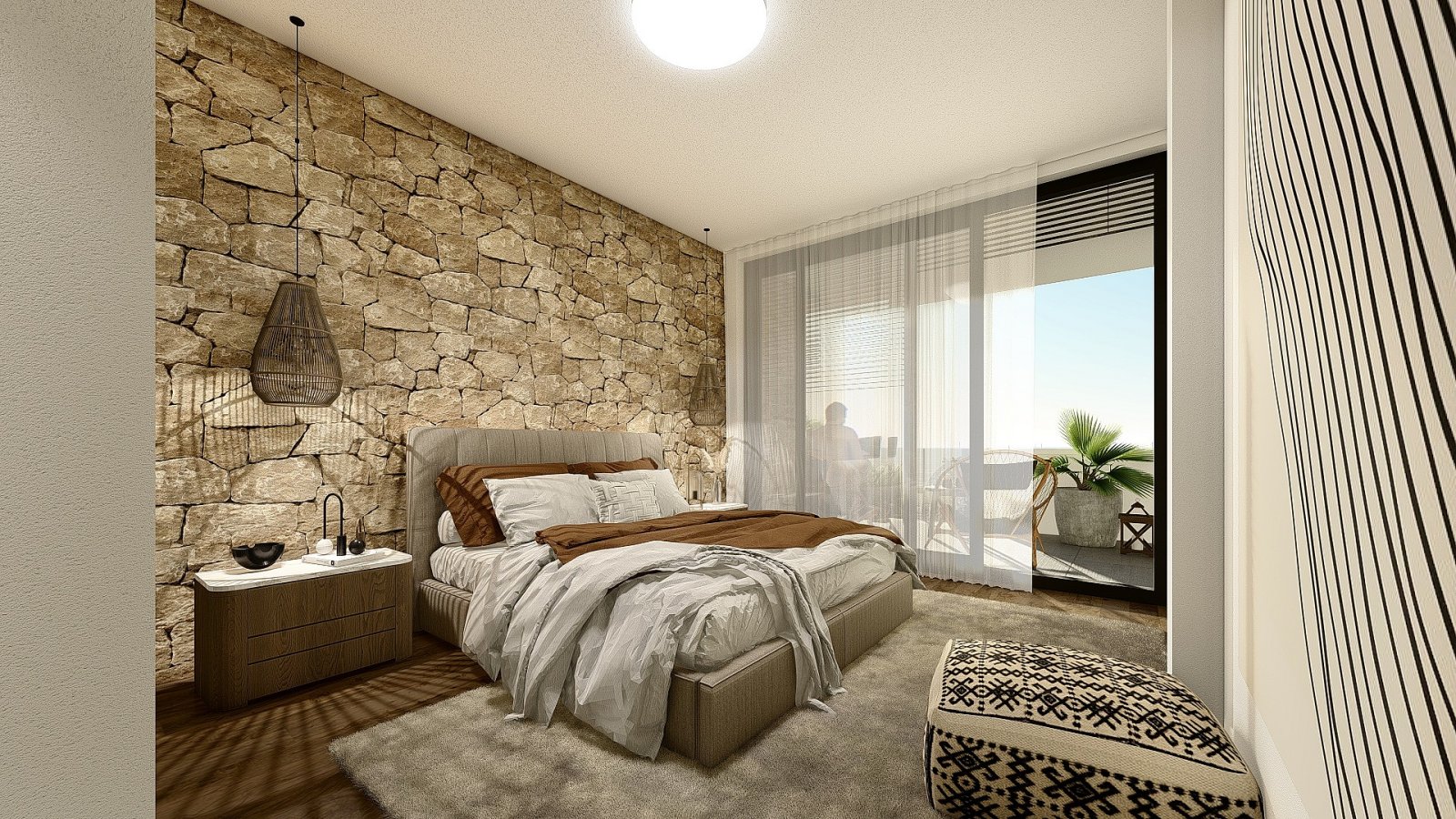 Luxusvillen mit modernem Design und mediterranem Flair