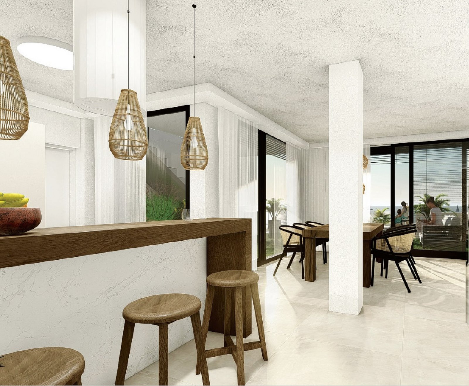 Luxusvillen mit modernem Design und mediterranem Flair