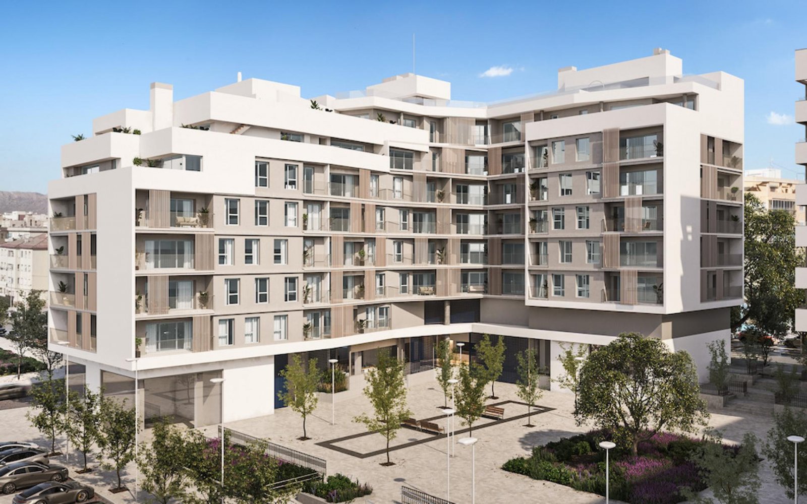 Alicante: Modernes Hafen-Apartment mit Meerblick & Terrasse 